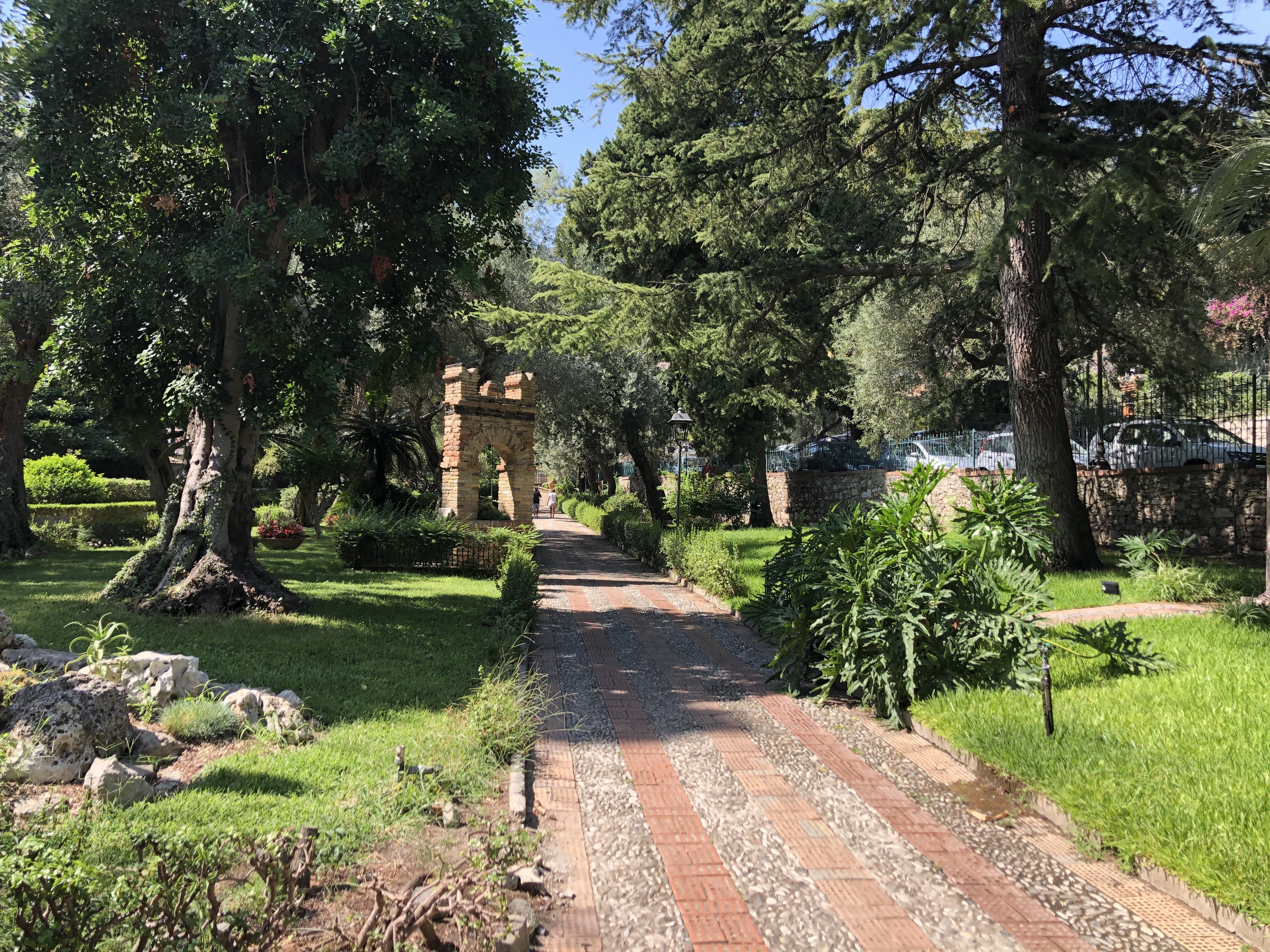 Villa Comunale – a shady public park in Taormina