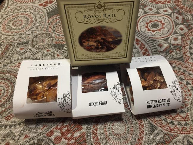 And some delicious local snacks