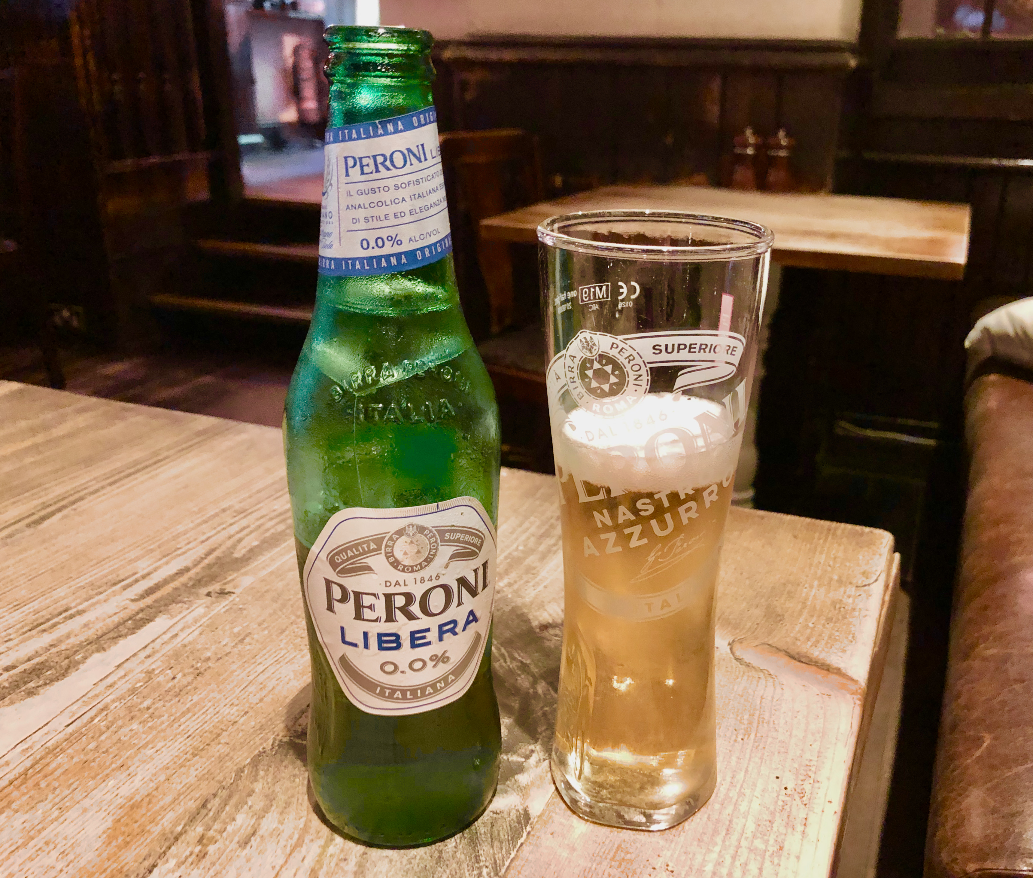 Ice cold beer at The Flask