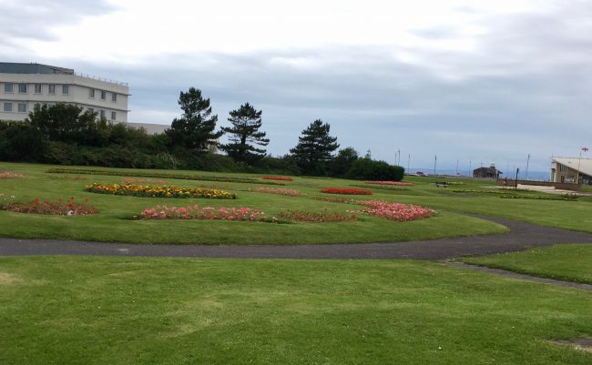 gardens at Morecambe bay