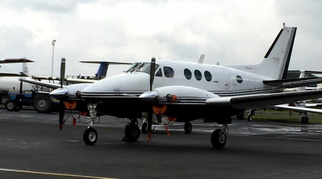 Our small plane to take us to our lodge