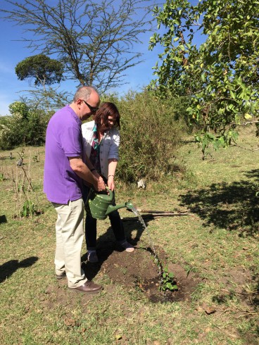 Planting our tree