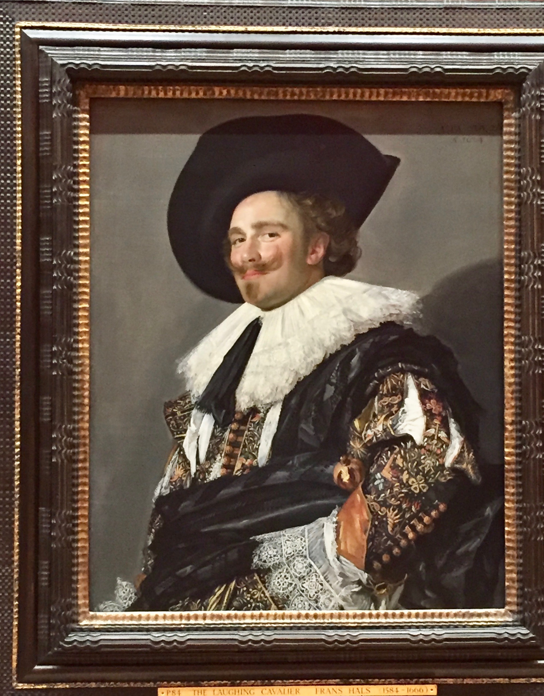 Laughing Cavalier by Dutch painter Frans Hals