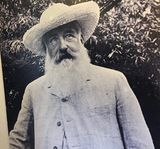 Monet in his later years