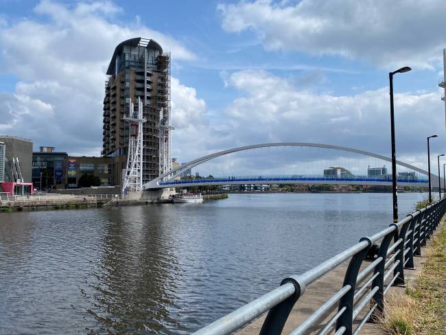 Manchester Ship Canal near The Lowry