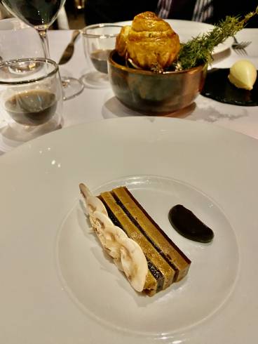 Forest mushroom parfait