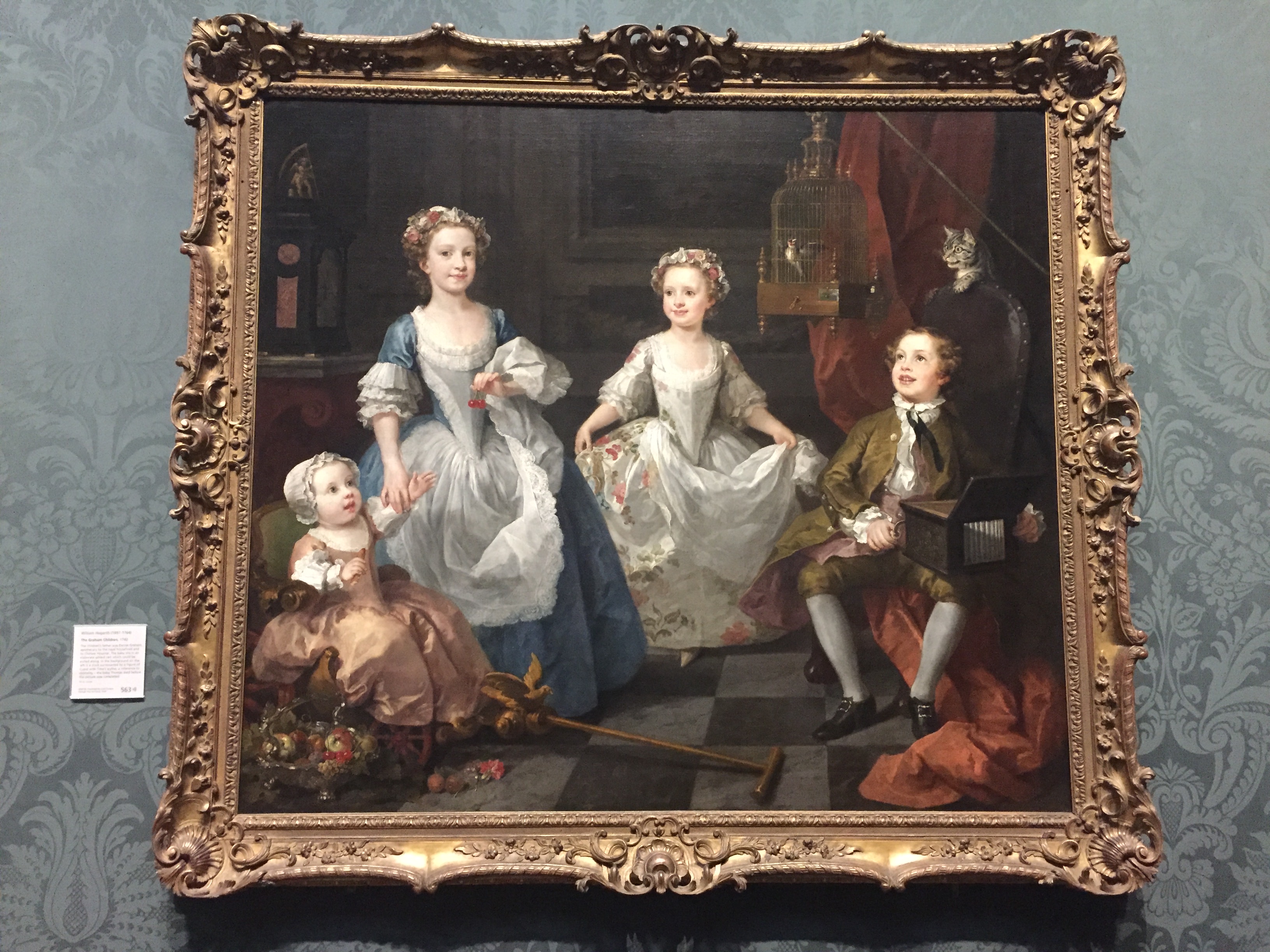 The Graham children by Hogarth