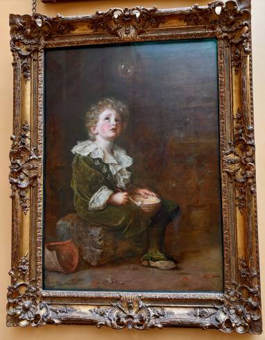 Bubbles by Millais Port Sunlight Lady Lever Art Gallery (Used by Pears soap for years to advertise their product)