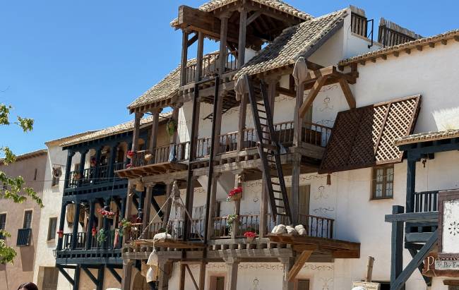 Historic old wooden building