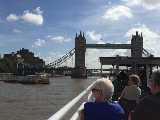 Tower Bridge from the River Thames