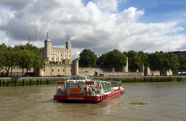 Tower of London from the River Thames