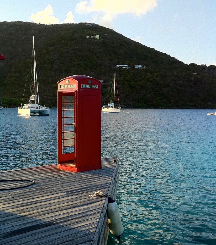 Marina Cay phone box