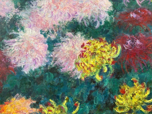Monet - Bed of Chrysanthemums