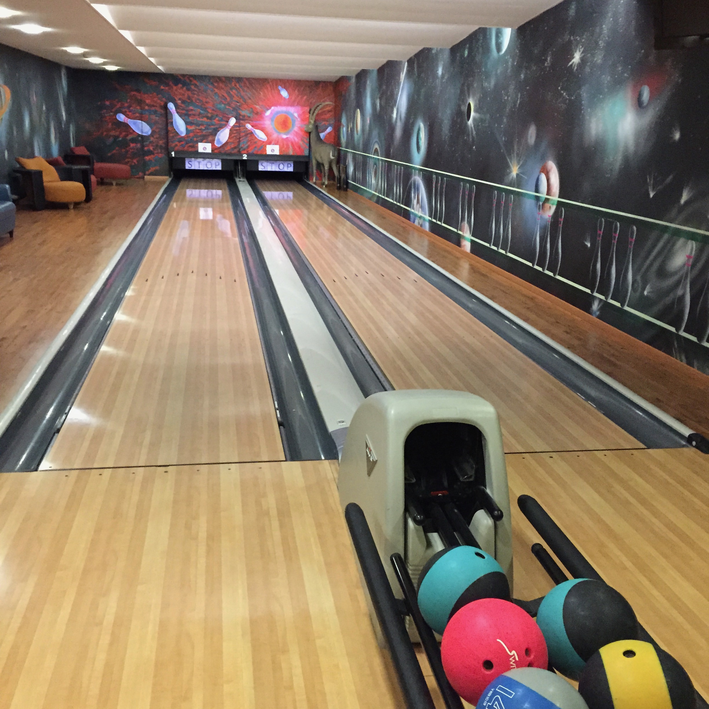 bowling alley riffelalp