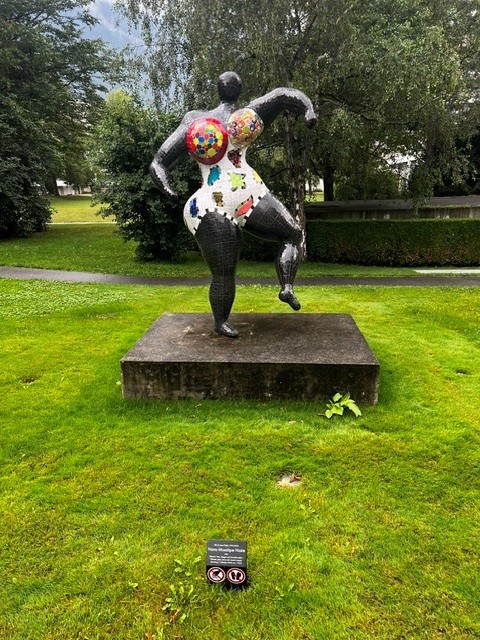 Saint Phalle - Nana Mosaique Noire