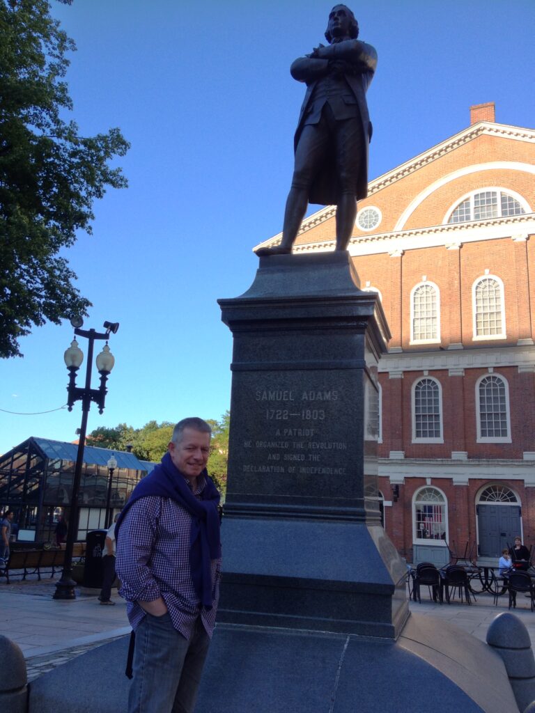Sam Adams Statue at Faneuil Hall