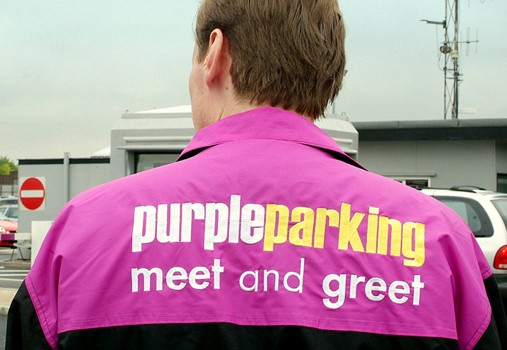 purple parking meet and greet