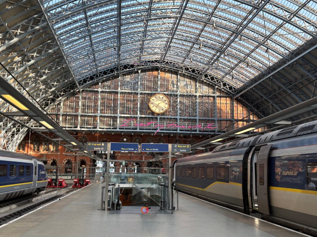 St Pancras Eurostar