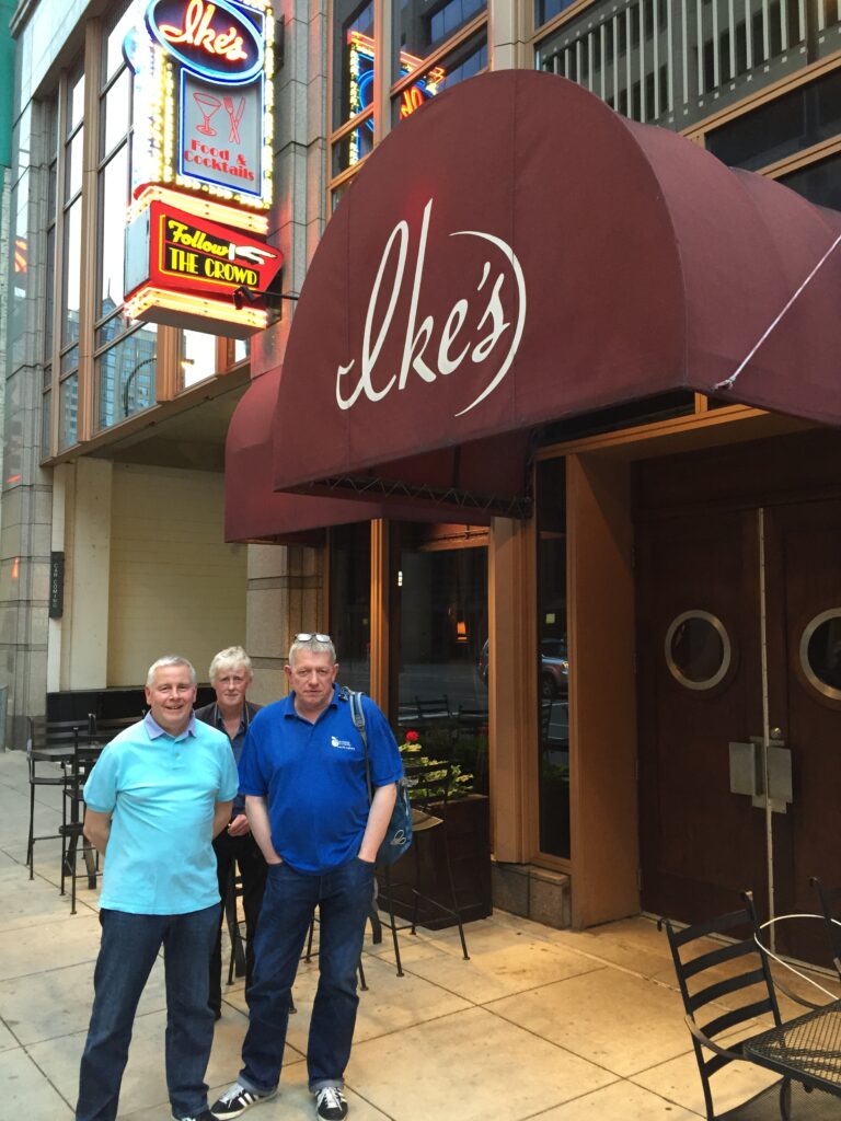 The lads at Ike's