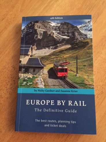 europe by rail frint cover 15th edition